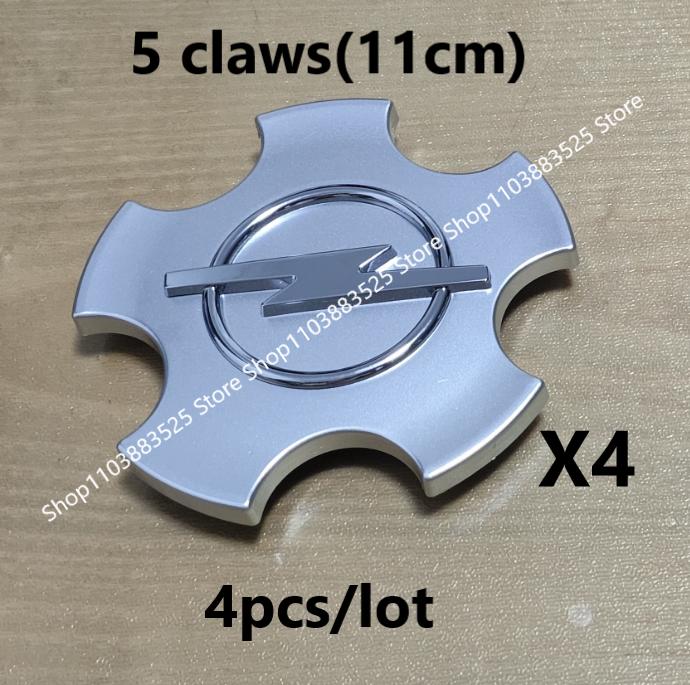 

4pcs Car Wheel Center Hub Caps for Opel Vectra Corsa Antara Astra Zafira Omega 10cm(4 Claws) 11cm(5 Claws) Hubcap