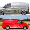 4ks/šarže Samolepky na auto Pro Mercedes Benz Vito Třída V Viano W447 WV639 W638 Obytný vůz Grafika Vinylové samolepky Tuningové příslušenství