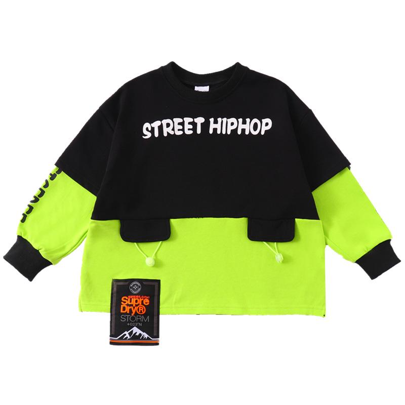 June 1st Kids Street Dance Costume - Boys' Hip Hop Drum Kit Outfit & Girls' Jazz Dance Outfit Trendy Performance Wear.