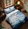 Turquoise Water Surfing Summer Customized Duvet Cover Set UK Single Double Queen US Twin Full King Size Among Bed Linen Set