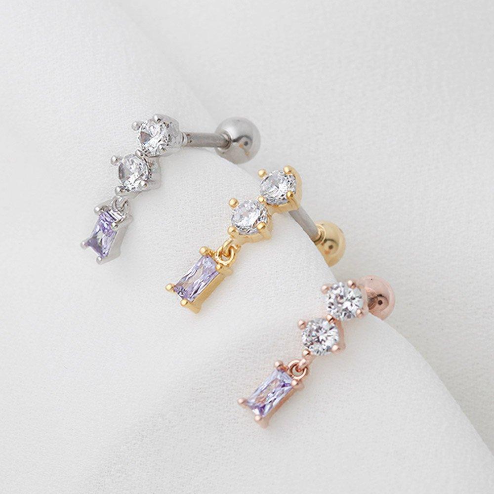 [1+1] Välj 1 av 3 kirurgiska piercingar från Mason, endast ena sidan