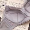 Women's Full coverage Underwired Lightly Lined lace bra Plus Size Minimizer bra 34 36 38 40 42 44 46 48 B C D E