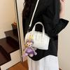 Simple and Versatile Handbag, High-end Texture Fashionable Commuter Bag, Women's 2025 Summer New Ins Wind Small Square Bag
