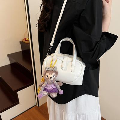 Simple and Versatile Handbag, High-end Texture Fashionable Commuter Bag, Women's 2025 Summer New Ins Wind Small Square Bag