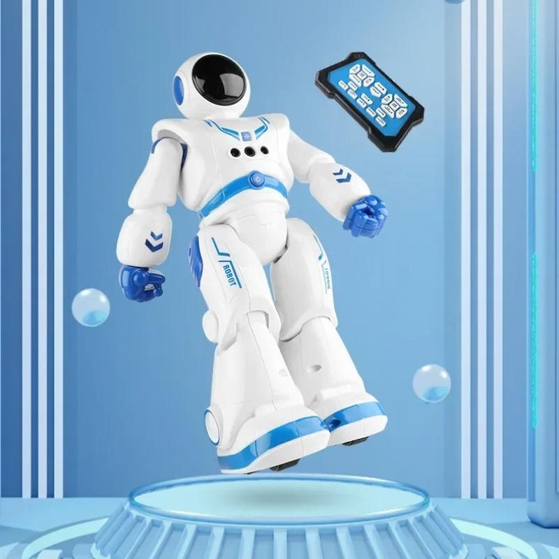 Smart Robot Toy with Gesture & Touch Sensing, Programmable Remote Control Space Robot