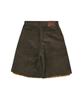 ADSB ANDERSSON BELL Faux Fur Patchwork Shorts Apa870M(Brown)