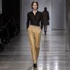 Used 00s PRADA archive Miuccia Period Made in Italy Nappa Leather Leather Pants 46 Camel Genuine Leather Ribbon Belt