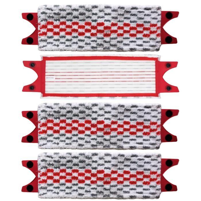 Vileda Ultramax / Ultramax Turbo / Ultra Max / 1-2 Spray Mop Cloth [Pack of 4] Reusable Washable Mop