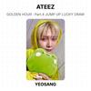 ATEEZ GOLDEN HOUR : Part.4 JUMP UP LUCKY DRAW Official Photocard