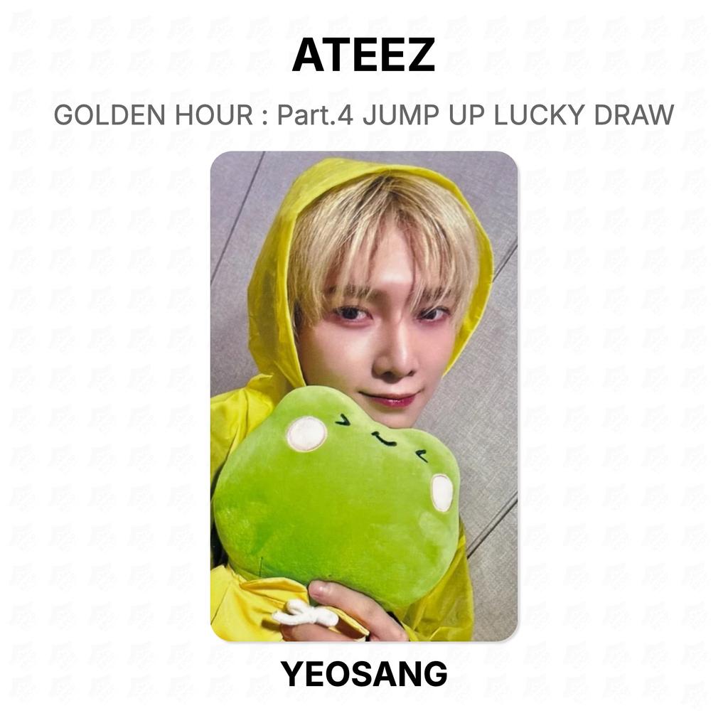ATEEZ GOLDEN HOUR : Part.4 JUMP UP LUCKY DRAW Official Photocard