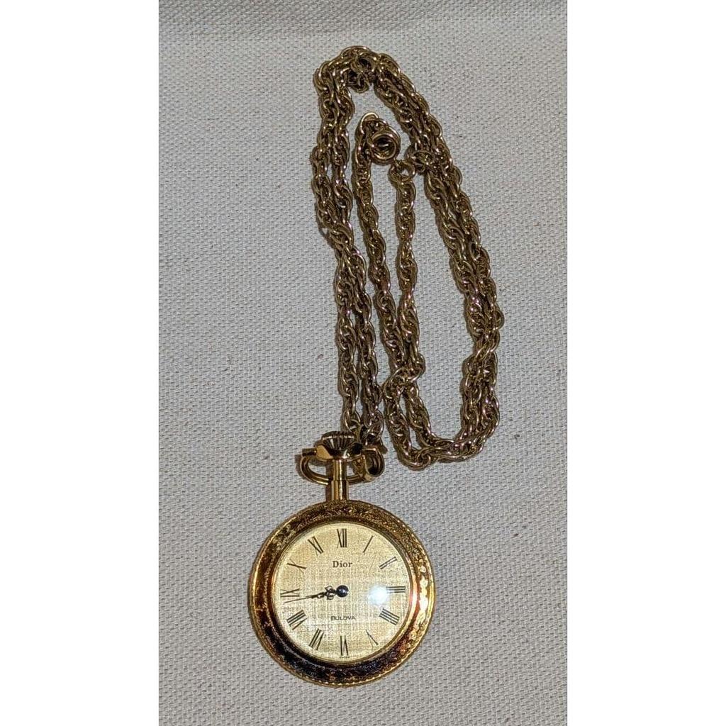 Used DiorBULOVA Pocket Watch