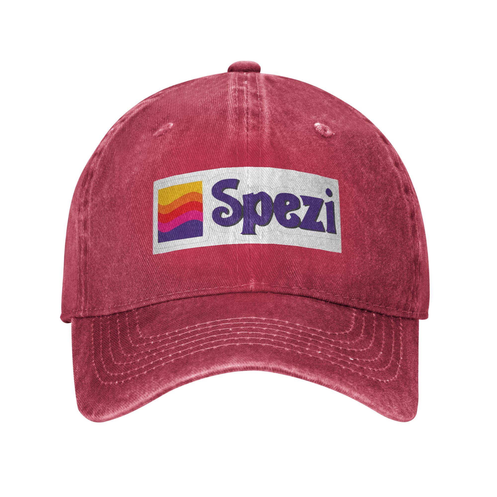 

Paulaner Spezi Logo Baseball Caps Fashion Denim Hats Outdoor Adjustable Casquette Hip Hop Baseball Cowboy Hat for Unisex One Size