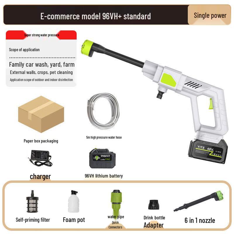 OLOMMMDHL High-Pressure Car Wash Water Gun