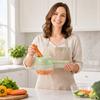 Multifunctional Food and Baby Food Processor for Home Kitchen - Vegetable Cutter for Meal Prep and Purees