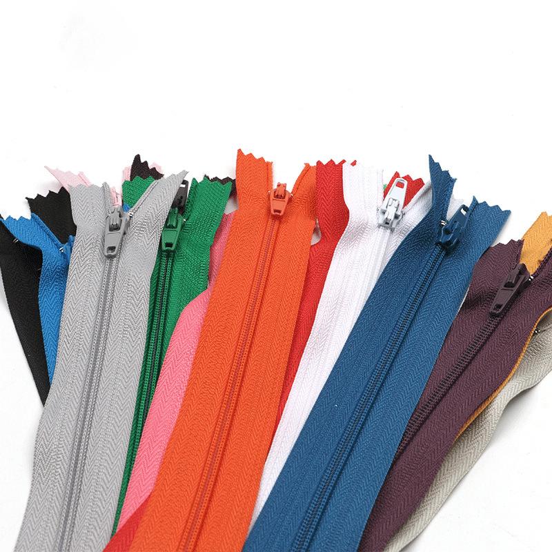 Men'S And Women'S Casual Pants Placket Zipper Clothes Pocket Zipper No. 3 Nylon Closed Tail Zipper