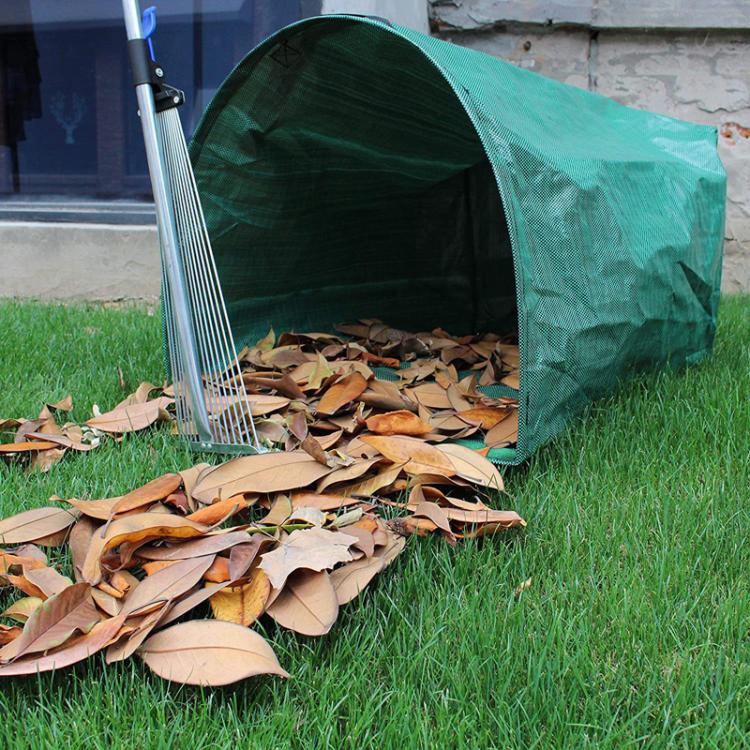Garden Leaf Bag Organizer Large Capacity Garden Weed Cleanup Bag