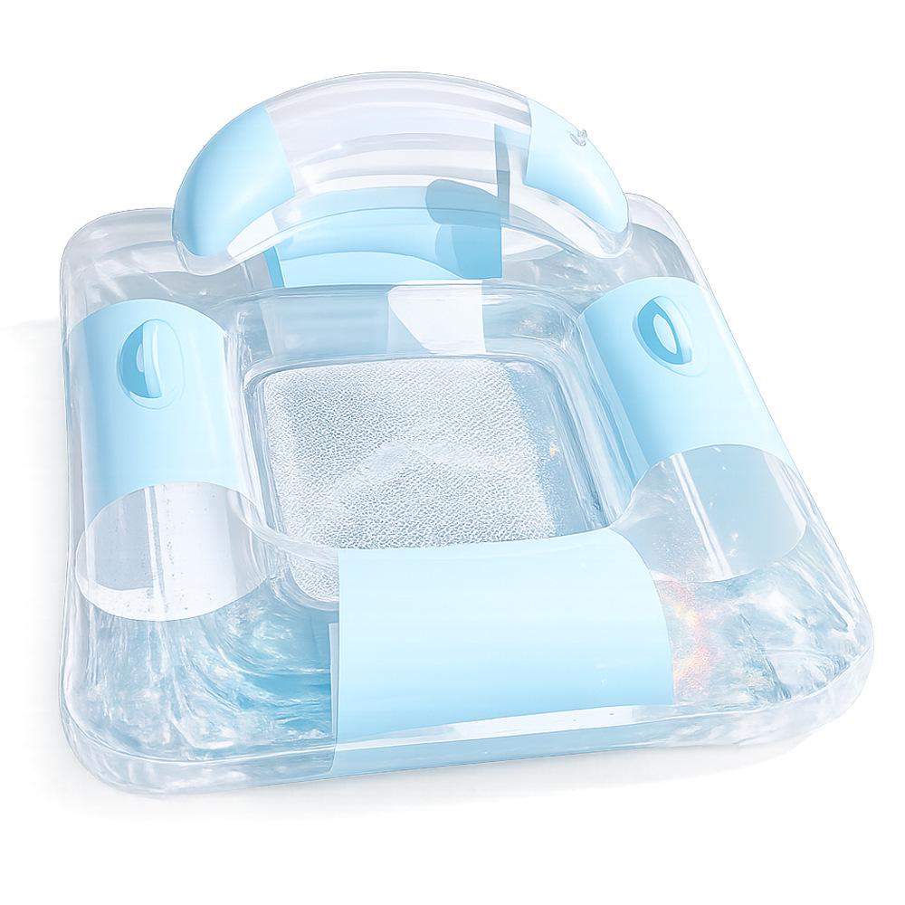 New Style Daisy Stripe Inflatable Pool Float Lounger