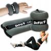 Ankle and Wrist Weights for Fitness Exercises 2x 2 Kg Grey Drfit
