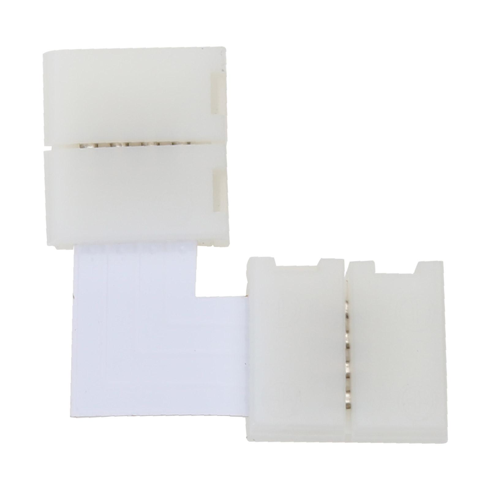 

RGB LED Light Strip Solderless Adapter for T/L/X Shape Connectors for 4Pin 10mm Wide 5050 RGB LED Strip Light Connection 1