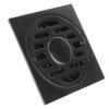 Black Shower Drain Stainless Steel Self Sealing Drain Durable Floor Drain  Laundry Room