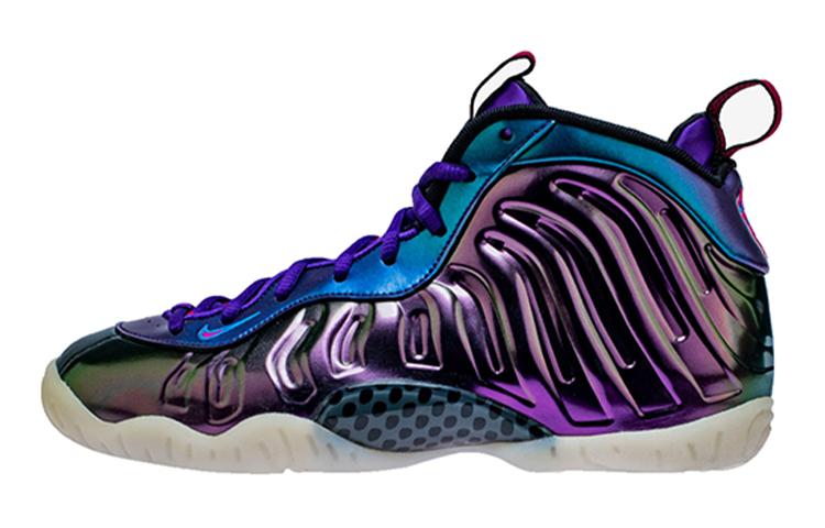 Nike Air Foamposite One Iridescent Purple GS 644791-602 37.5