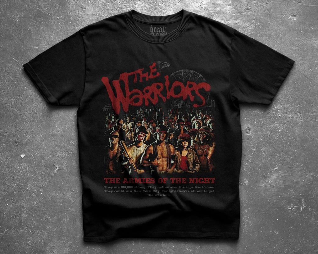 The Warriors Shirt, The Armies of the Night Vintage T-Shirt, 70s Movie Tee, Cult Classic Film T-Shirt, Retro Streetwear, Graphic Tee, Bootleg