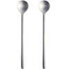 Shaved Ice Set of Stainless Made In Japan Tsubame-Sanjo Spoons, 2, 17.3cm, 18-8 Steel,