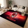 Tappeto Personalizzato Modello AC Milan Stampa Nome Testo Morbido Antiscivolo Tappeto per Pavimento per Decorazione Interna Casa