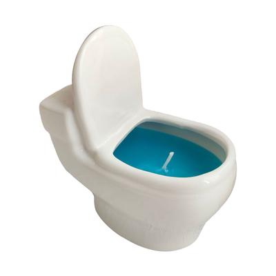 Scented Candle Toilet Style Rich Fragrance Romantic Odor Removal Decorative Soy Candle for Bedroom