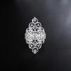 Vintage hohle Blume Fingerring Frauen Hochzeit Cocktail Party Schmuck Geschenk