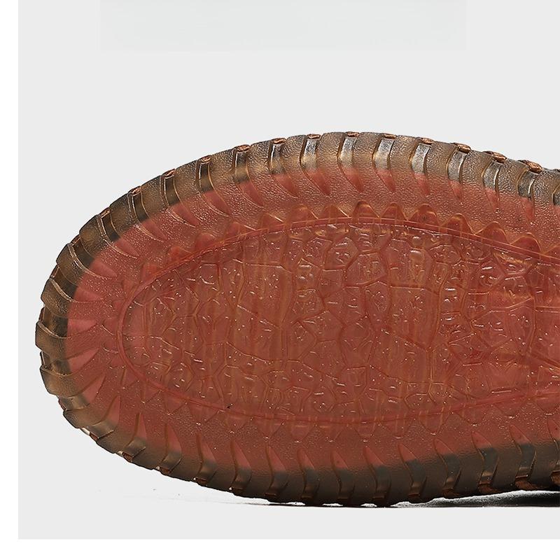 Fashion Men's Driving Shoes Handmade Leather Men Loafers Soft Breathable Men's Casual Shoes Zapatillas Hombre Big Size 39-48