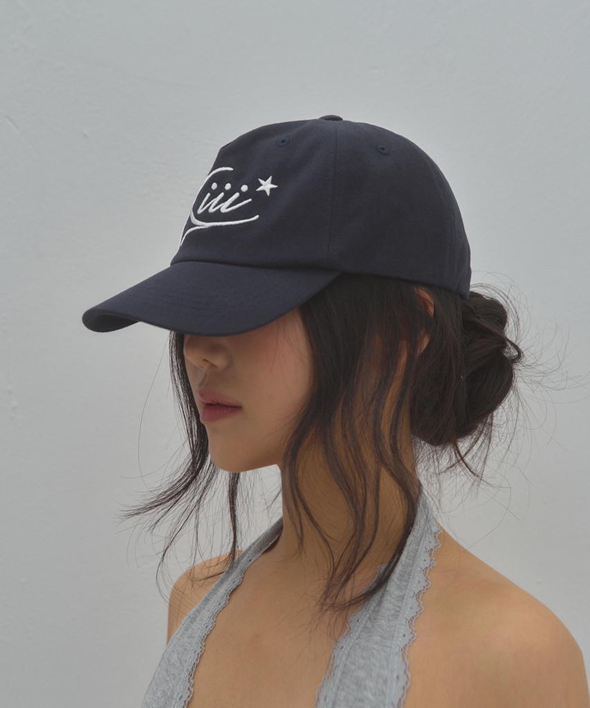 Kimimi Star Logo Ball Cap Navy