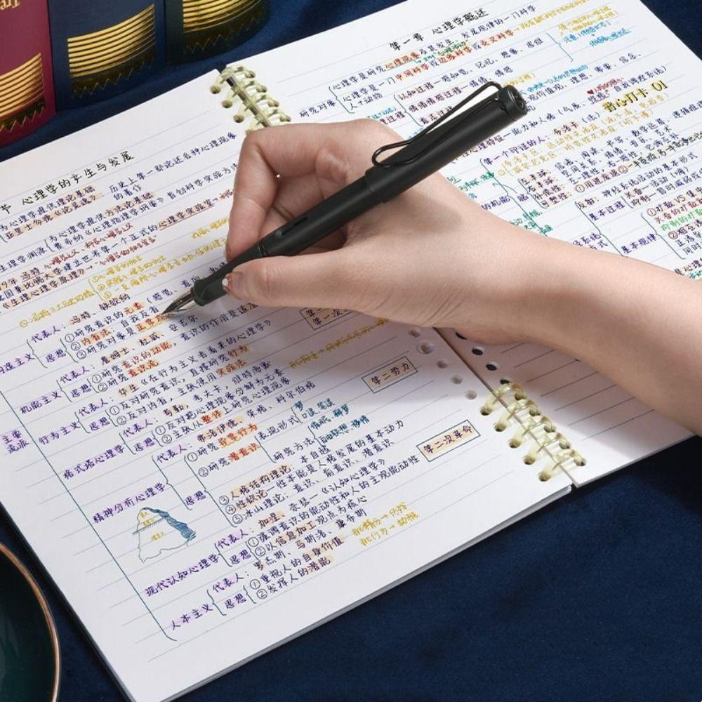 A5/B5/A4 Loose-leaf Book Thickening Cover Student Diary Notepad Filler Paper Notebook  Traveler