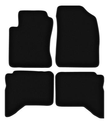 BASIC schwarze Velours-Fußmatten für: Daihatsu Terios II SUV (2006-)