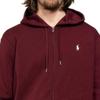 Polo Ralph Lauren Solid Color Hooded Zip-Up Long Sleeve Sweatshirt Men Sweatshirt Red 710881517-032