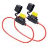 Car Fuse Holder Waterproof Mini Blade Adapter Splash-proof Box for 12V 30A in Line Cutoff Switch Socket Damp Proof Fuse Socket Fuse Holders1