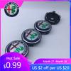 Voor Alfa Romeo 4 stuks 60 mm Voor Alfa Romeo Clover159 156 147 166 Sportiva Stelvio GT Mito Embleem Auto Wieldeksels Decoratie Styling A