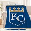 K-Kansas City R-Royals Baseball Blanket Blanket for Couch Sofa Travel Home Hiking Picni Bed Beding Flannel Blanket birthday gift