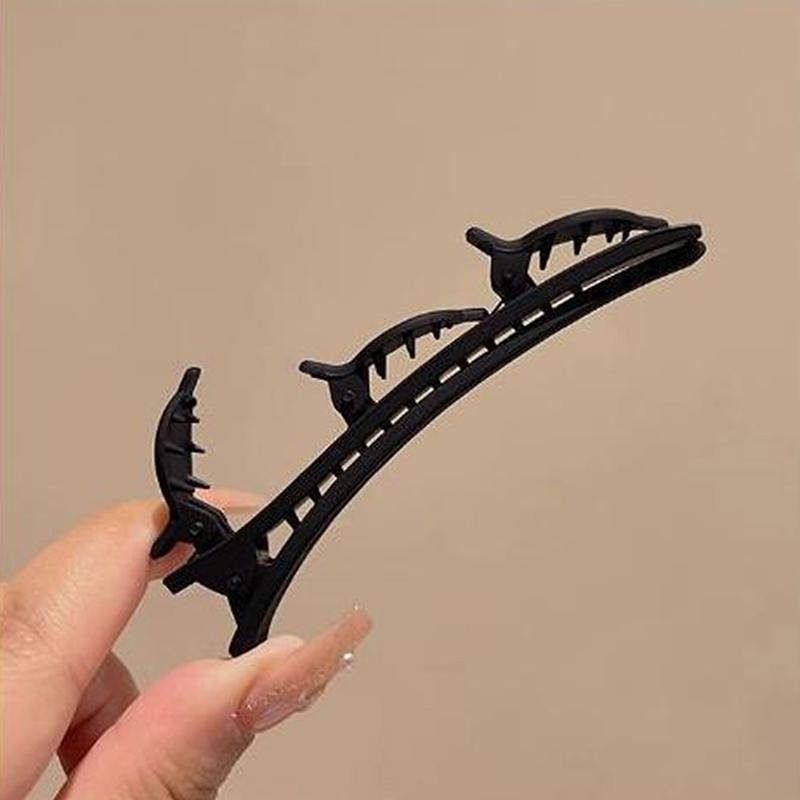 Grampos de cabelo trançados de cor sólida grampos de cabelo estilo coreano grampos de cabelo desfiados grampos de franja grampos de testa grampos de flocagem acessórios de cabelo