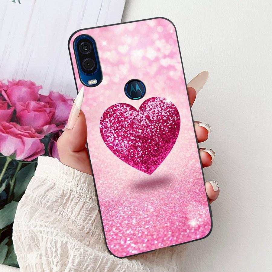 Για θήκη Motorola One Vision Κάλυμμα ONEVision Μοντέρνο Ζωγραφισμένο Σιλικόνης Μαλακό Πίσω Κάλυμμα Για θήκη Motor One Macro Προστατευτικό Κέλυφος
