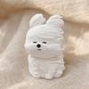 Puppy Figurine, Cute Small Dog Statue, 3D Printed Cartoon Animal Desktop Decoration for Home Office Shelf Decor, Gift for Dog Lovers