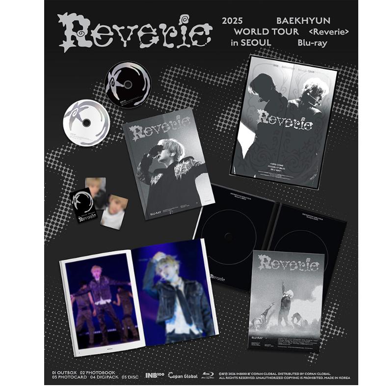[PRE-ORDER] BAEKHYUN 2025 WORLD TOUR <Reverie> in SEOUL Blu-ray (2Discs)