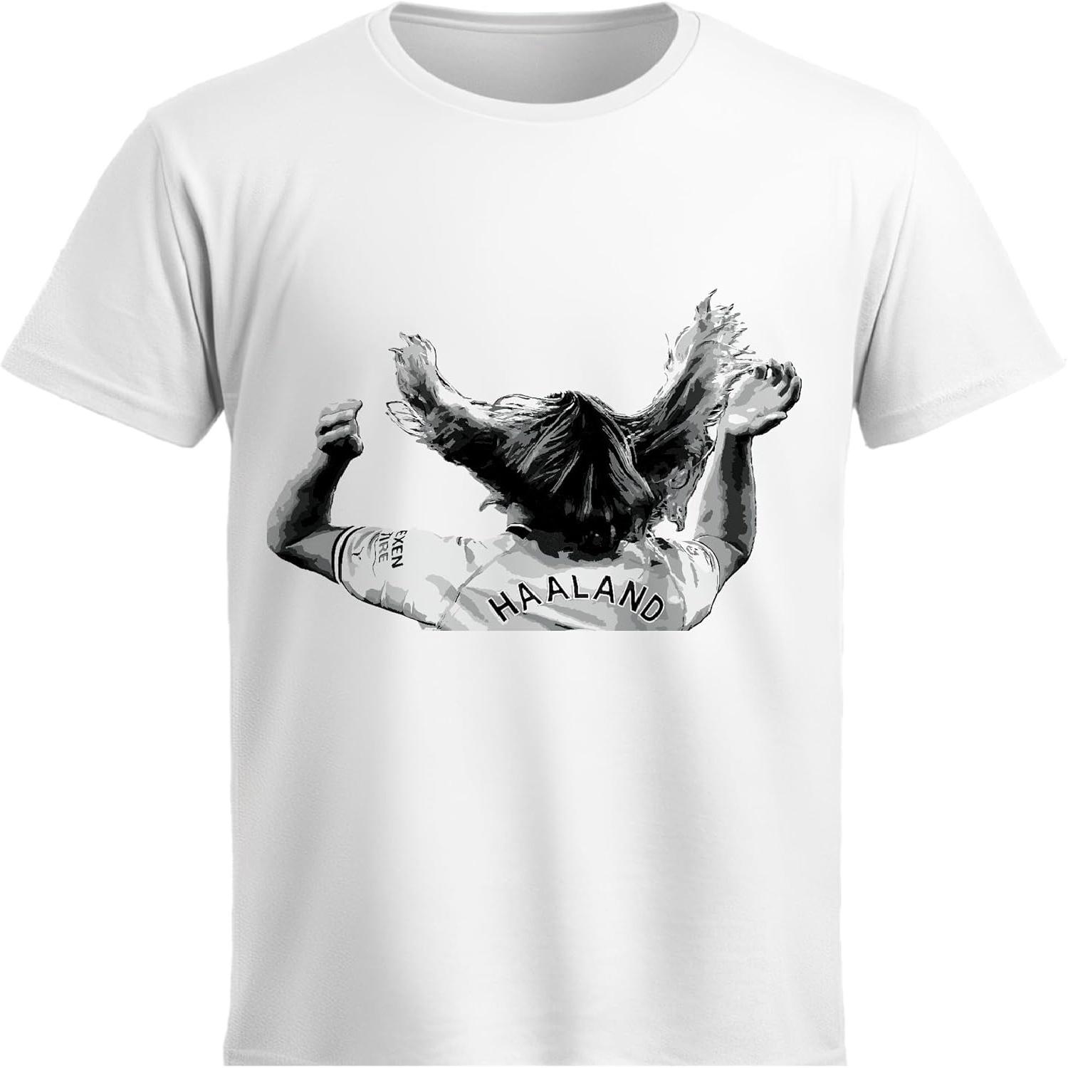 Haaland Hair Flip Softstyle T-Shirt S разноцветный