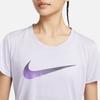 New Nike T Shirts Women's Light Purple DX1026-536