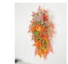 Cangyan Autumn Colors Pumpkin Thanksgiving Wreath with Bow - Door Decoration.