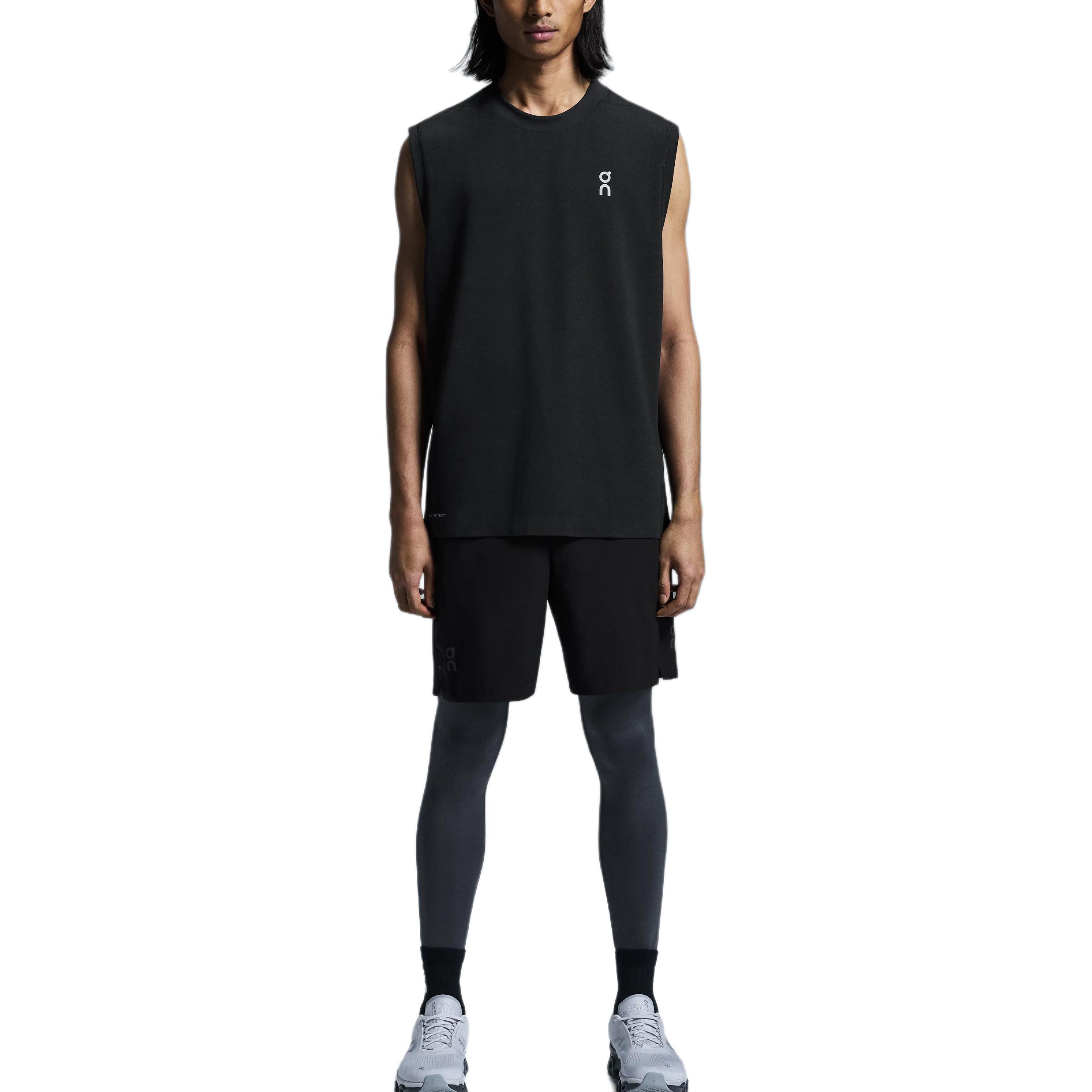 On Tank Train Tank Top Men s Black 1MF11800553 XL