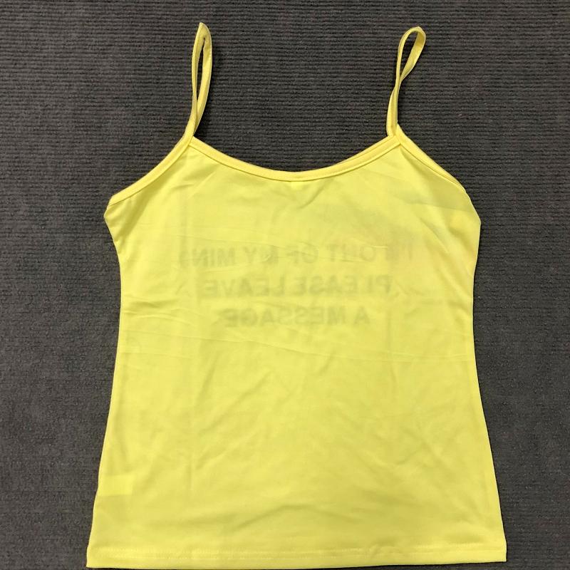 Y2K Vintage Hanging Strap Letter Printing High Street Fashion Sweet Cool Women's Top