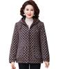 Middle-aged Autumn and Winter Fleece Warm Woolen Jacket, New Mother's High-end Mink Fleece Women's Plus-size Top