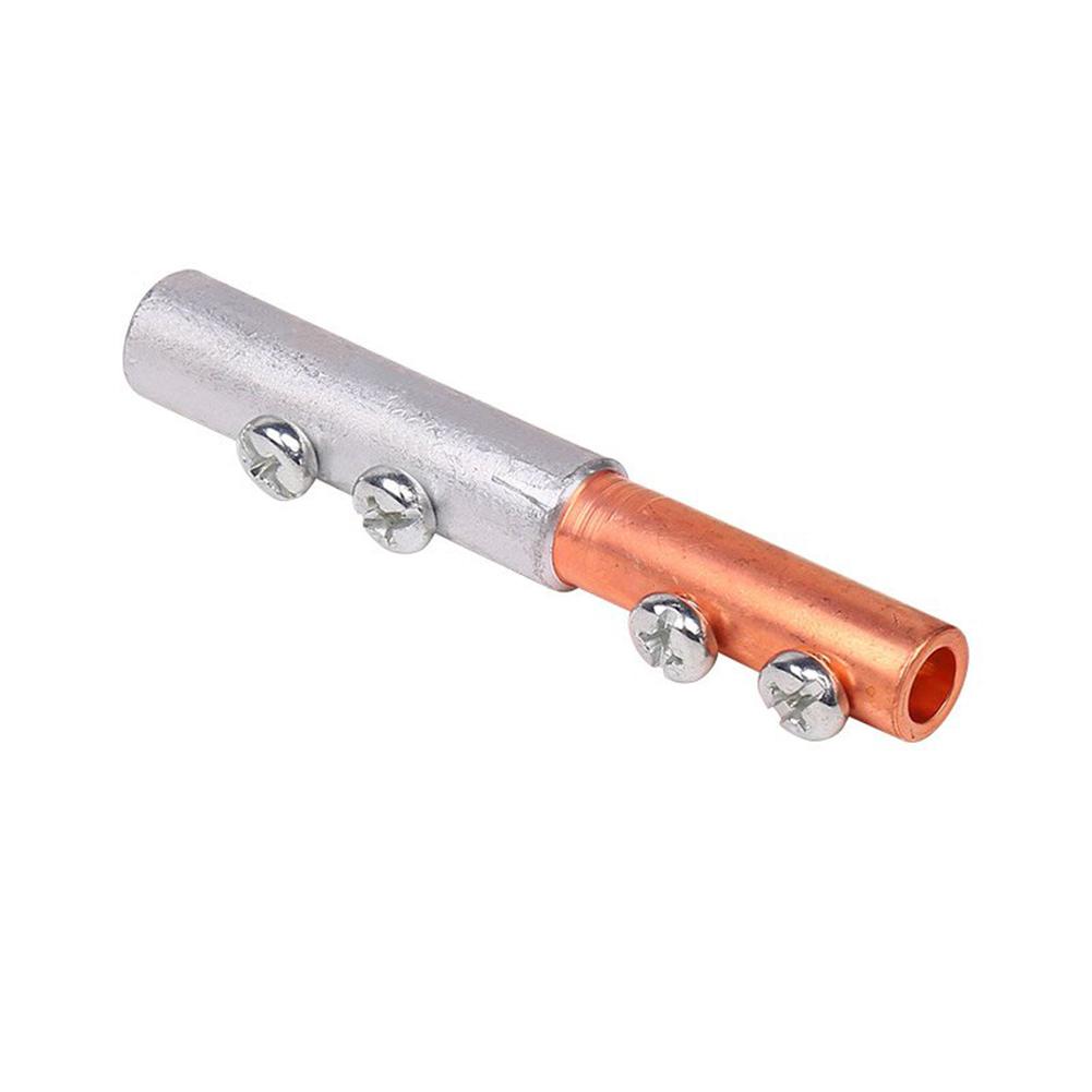 1pc GTL-16 GTL-50 Copper-Aluminum Transition Joint Cable Connector Electrical Cable Wire Tubular Screw Bolt Connection Tube