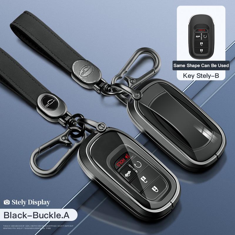 Universal Honda Civic Key Cover for Accord, XRV, Guandao, Haoying, and Xingge - Stylish Car Key Bag with Buckle